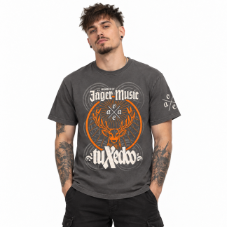 Member of Jägermusic Shirt Grau